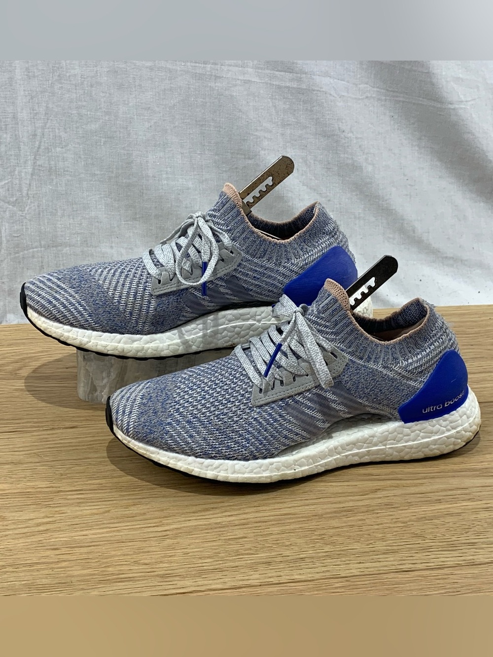 adidas UltraBoost X Women’s Size 7.5 'Grey Blue' Athletic Shoes